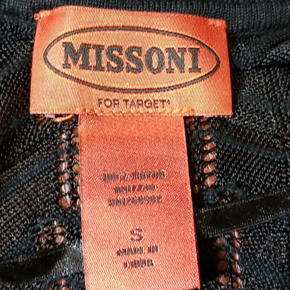 Missoni for Target Black Zig Zag Sweater/Top - Picture 8 of 8
